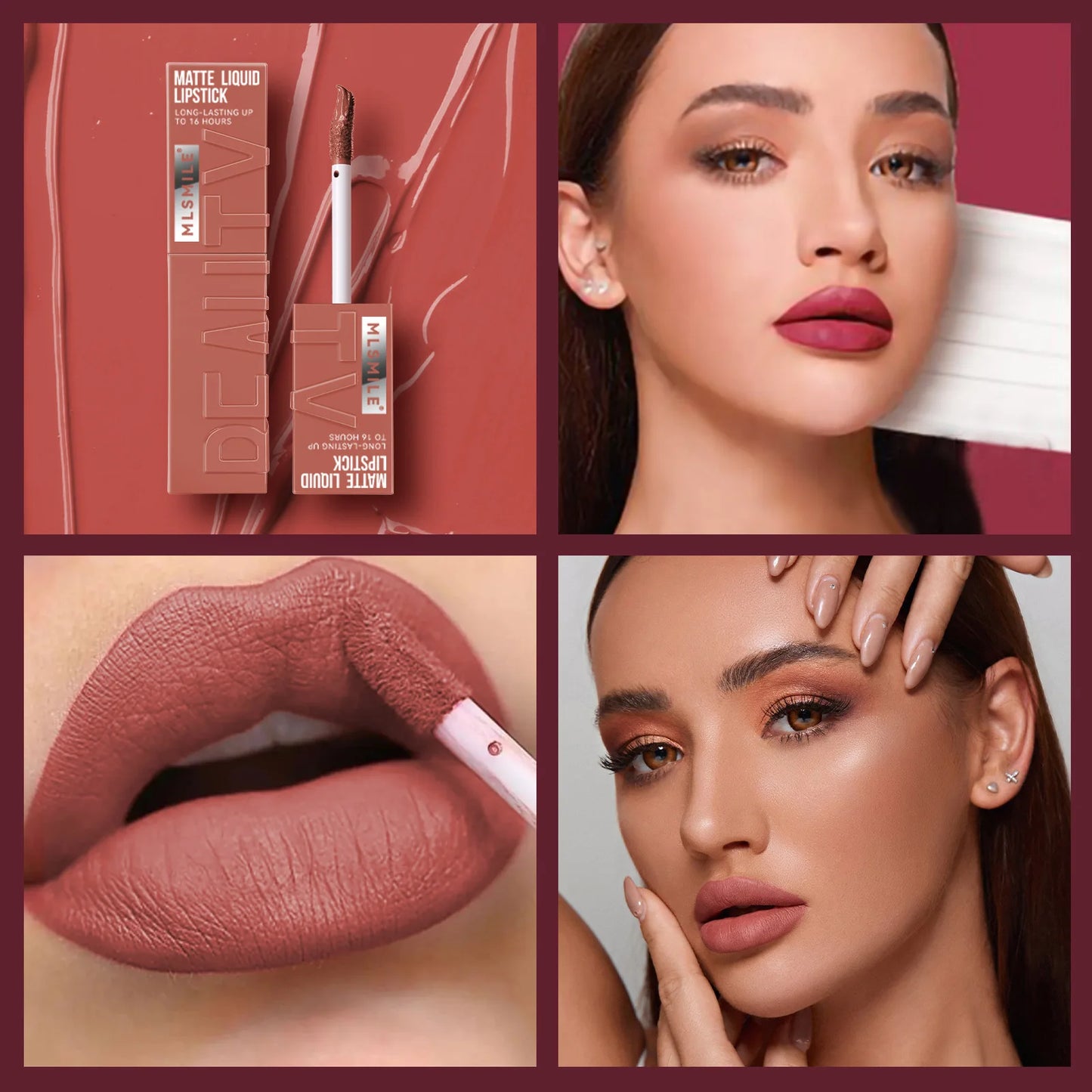 Waterproof Nude Matte Lip Gloss
