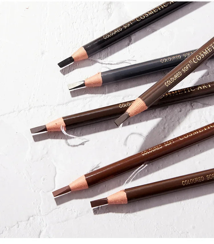 5pcs Professional Microblading, Waterproof Eyebrow Pencil