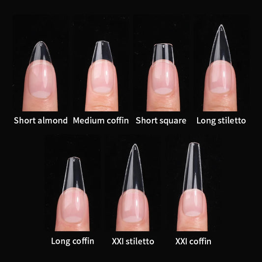 Press on Clear Nail Extensions