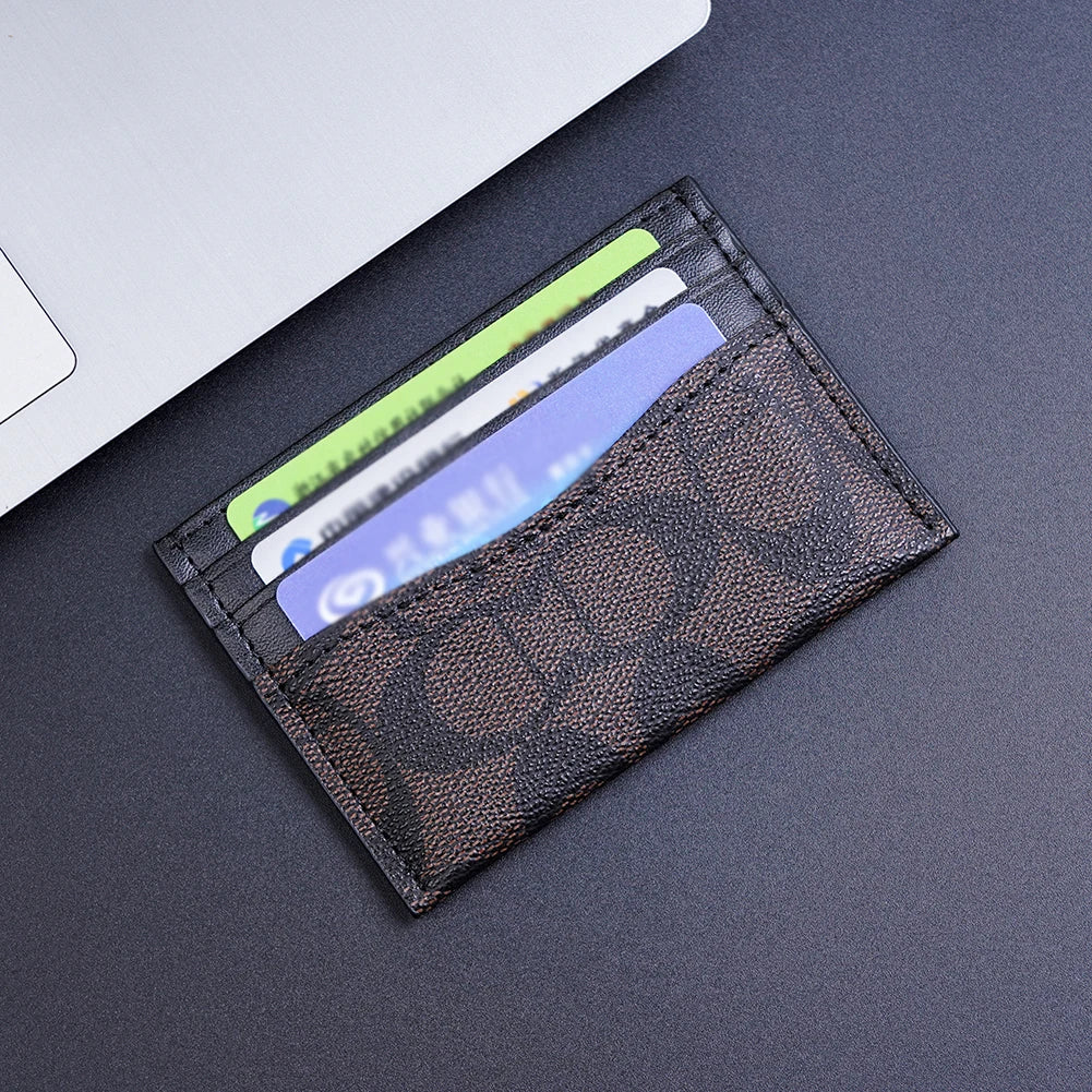 Card Holder PU Leather for Female