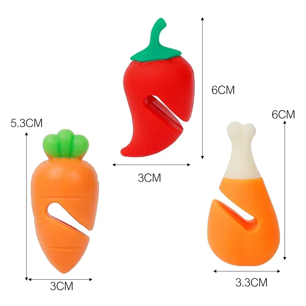1/3Pcs Silicone Heat-Resistant Hot Pot & Lid Holder