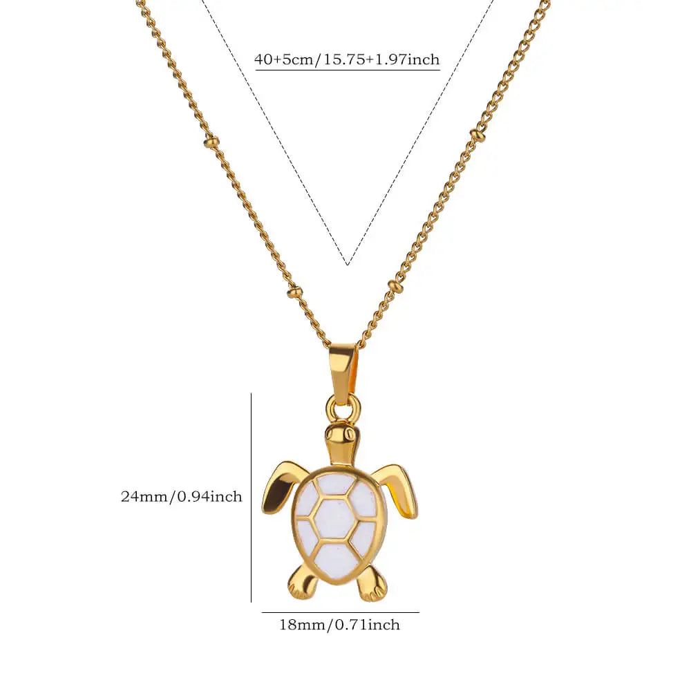 Stainless Steel Gold Plated Necklace