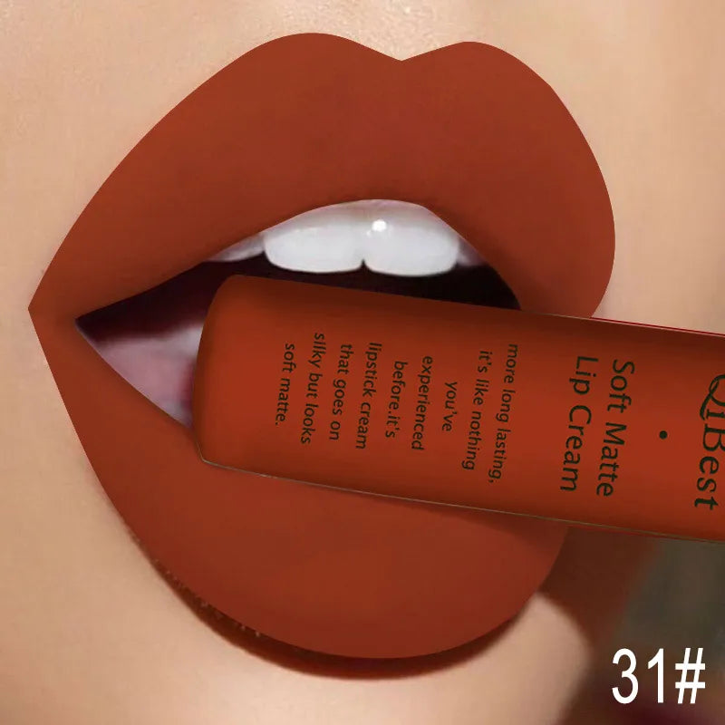 Nude Waterproof Matte Lip Gloss Liquid Lipstick/Lipgloss For Women