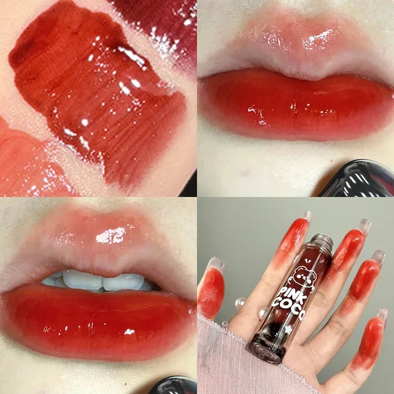 Lip Glaze Water Light Moisturizing Non-stick Lipstick