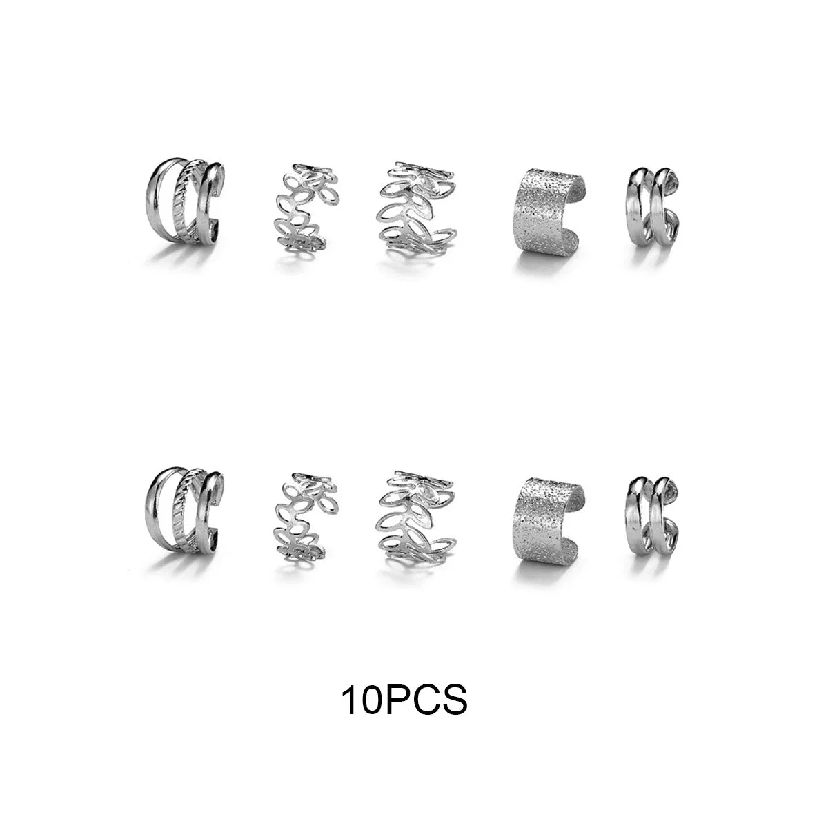 Ear Cuff, Non-Piercing Ear Clips Set