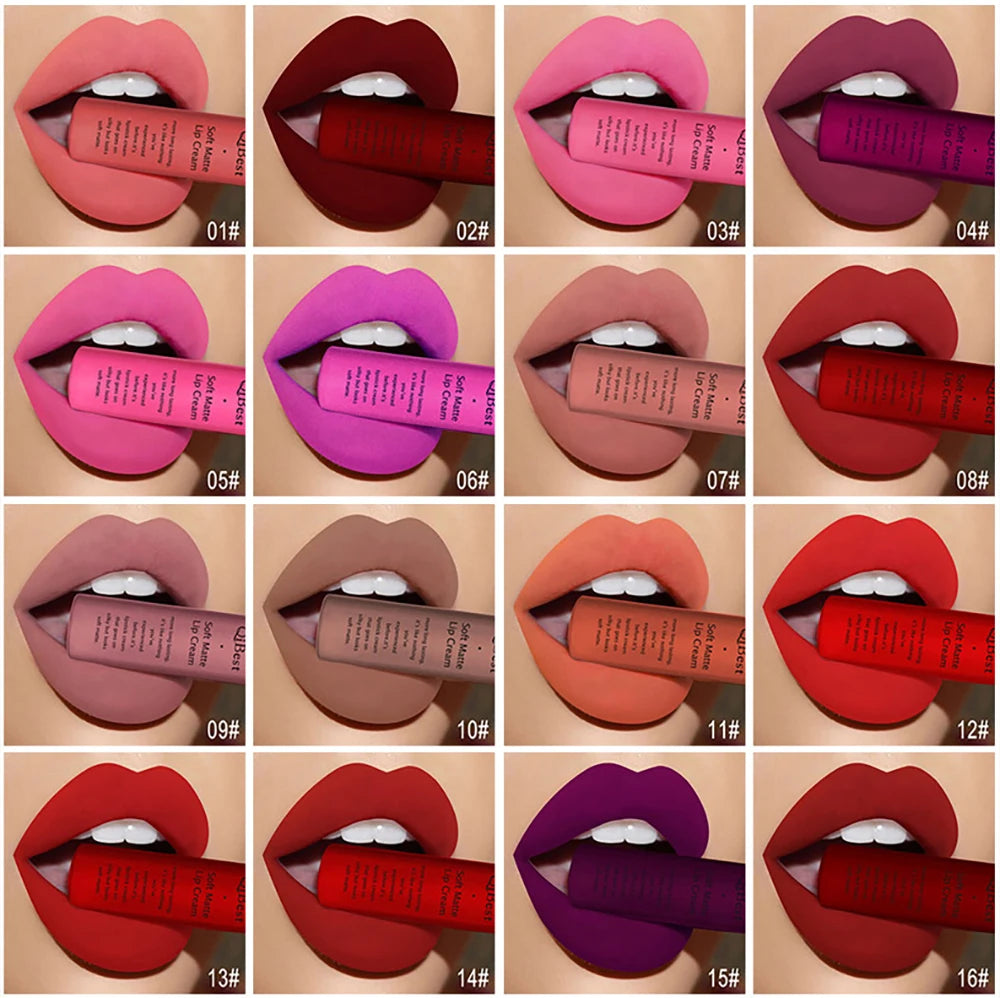 Nude Waterproof Matte Lip Gloss Liquid Lipstick/Lipgloss For Women