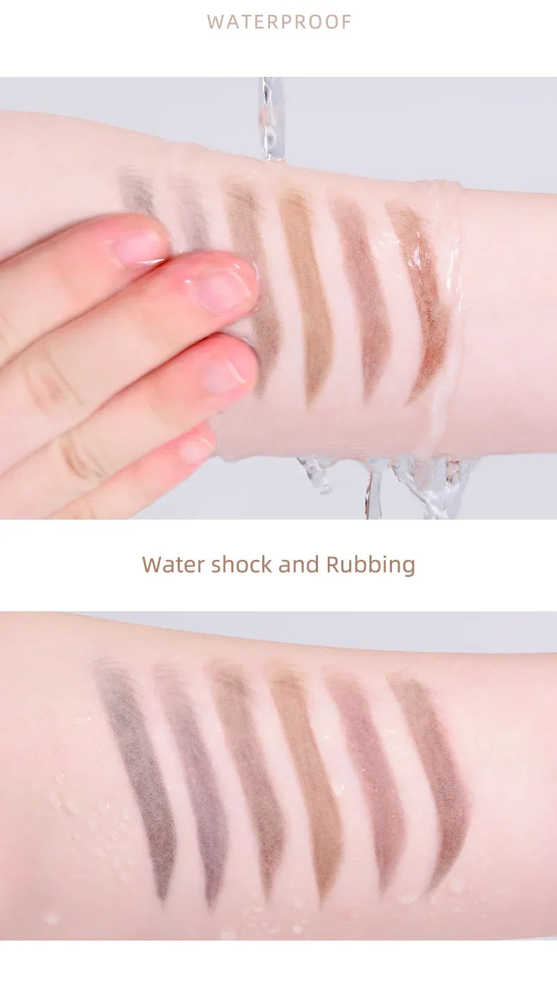 1PC Waterproof Double-Ended Eyebrow Pencil