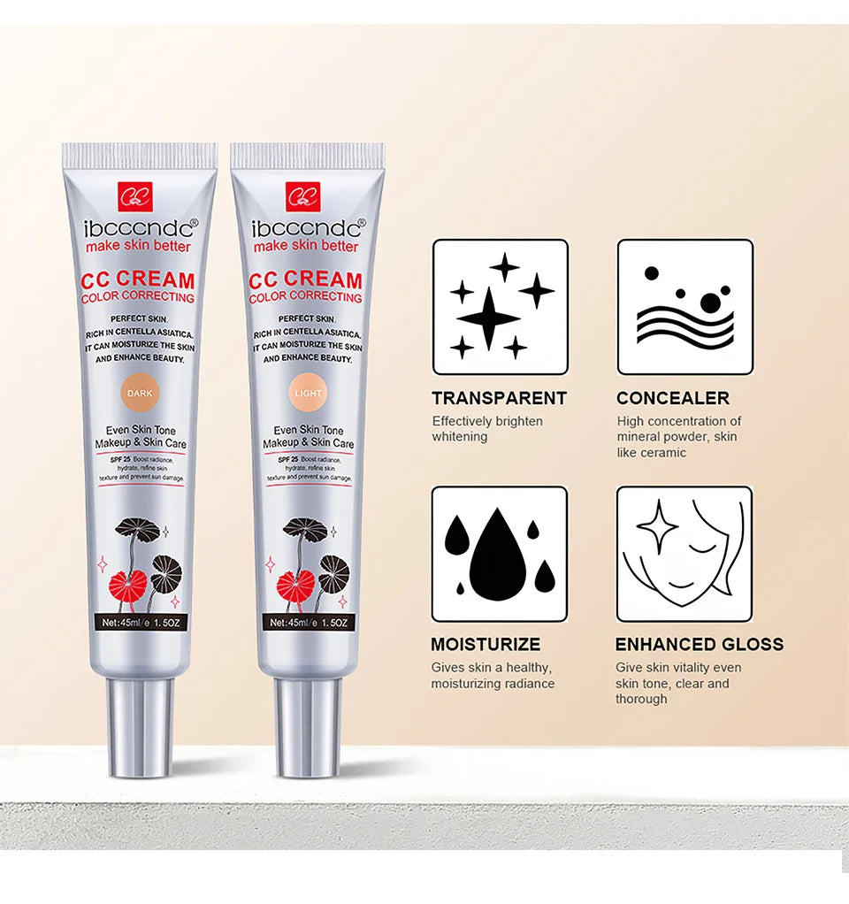 CC Cream  Concealer Full Coverage Cream for Face