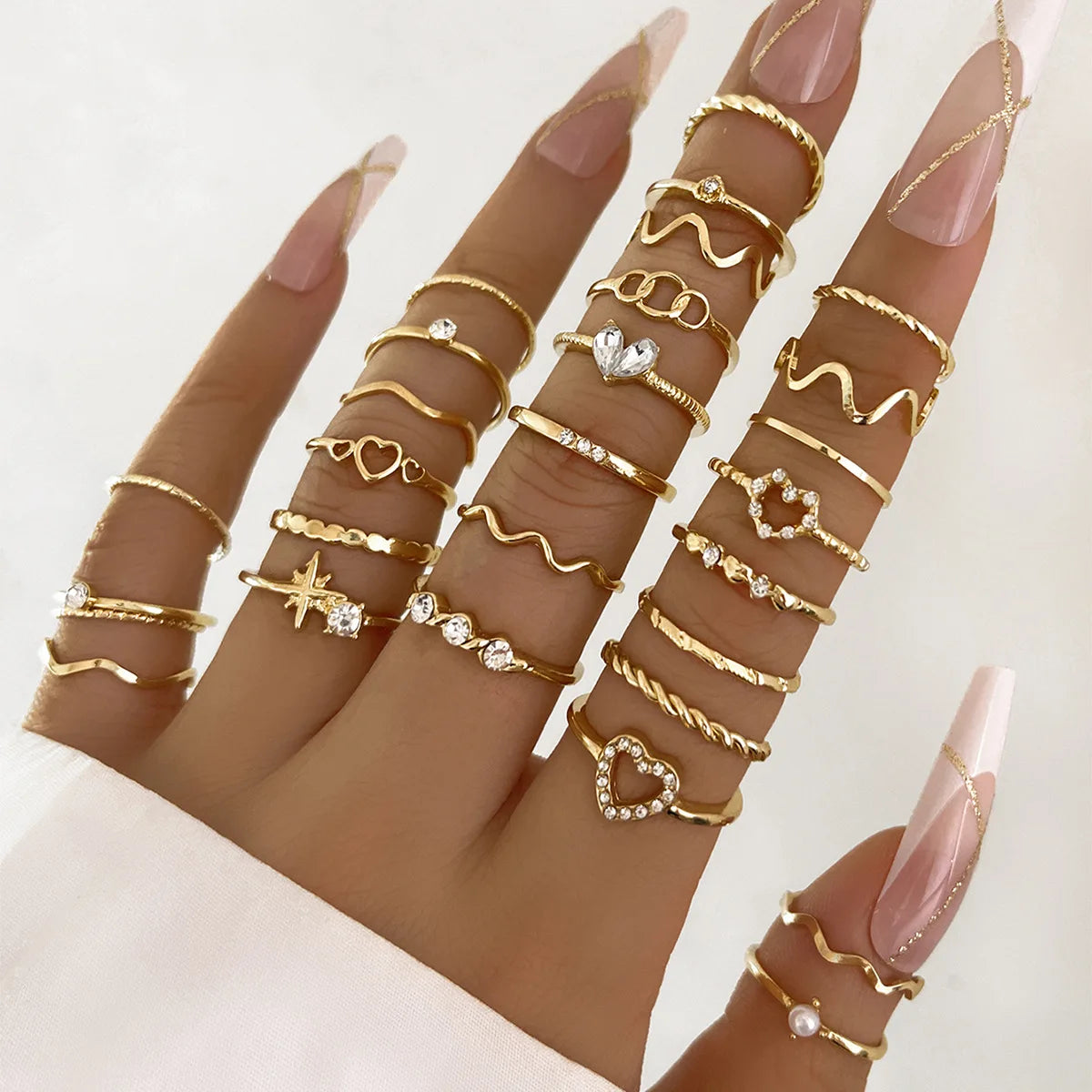 Knuckle Rings Set For Women