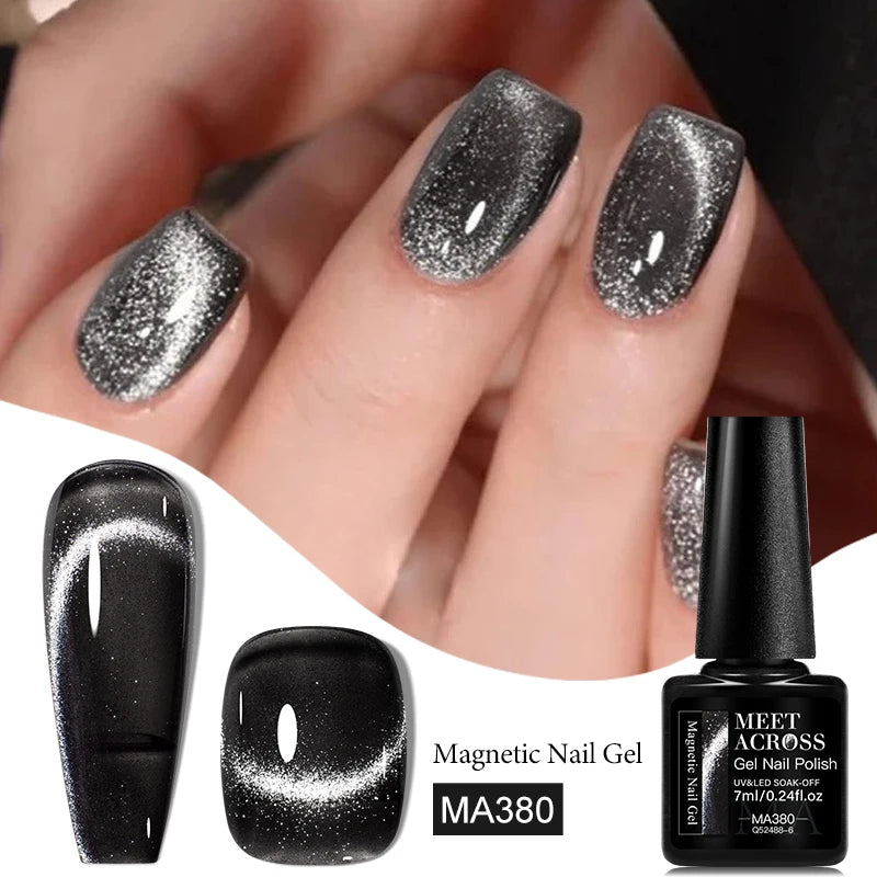 Cat Eye Gel Nail Polish With Magnet