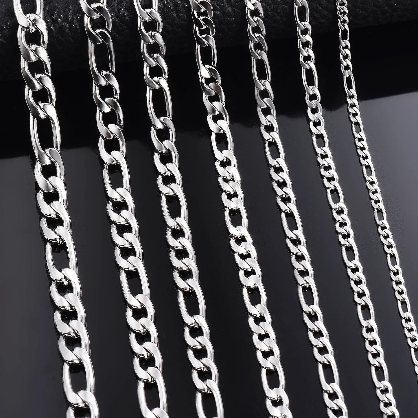 925 Sterling Long Silver Necklace with Clasp for Men & Women