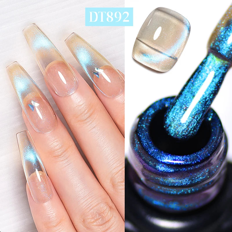 Cat Eye Gel Nail Polish With Magnet