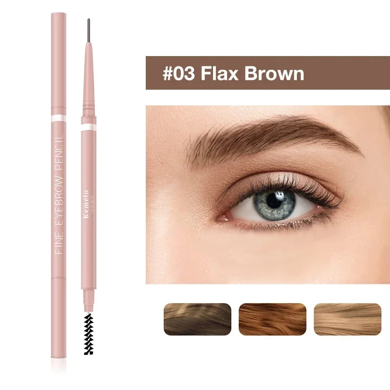 1PC Waterproof Double-Ended Eyebrow Pencil