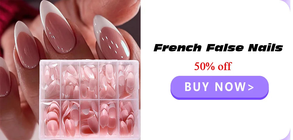 Double Sided False Nail Adhesive Tape, Jelly Clear Waterproof Tabs Nail Glue
