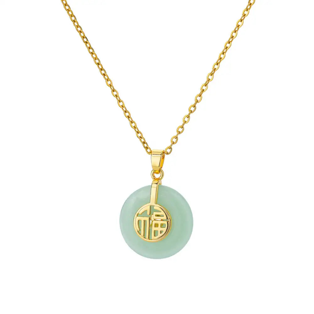 Stainless Steel Gold Plated Necklace