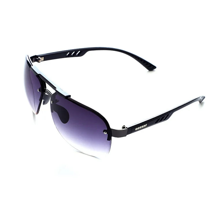 UV 400 Vintage Punk Rimless Rectangle Men Fashion Glasses