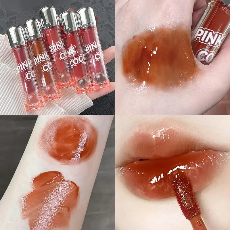 Lip Glaze Water Light Moisturizing Non-stick Lipstick