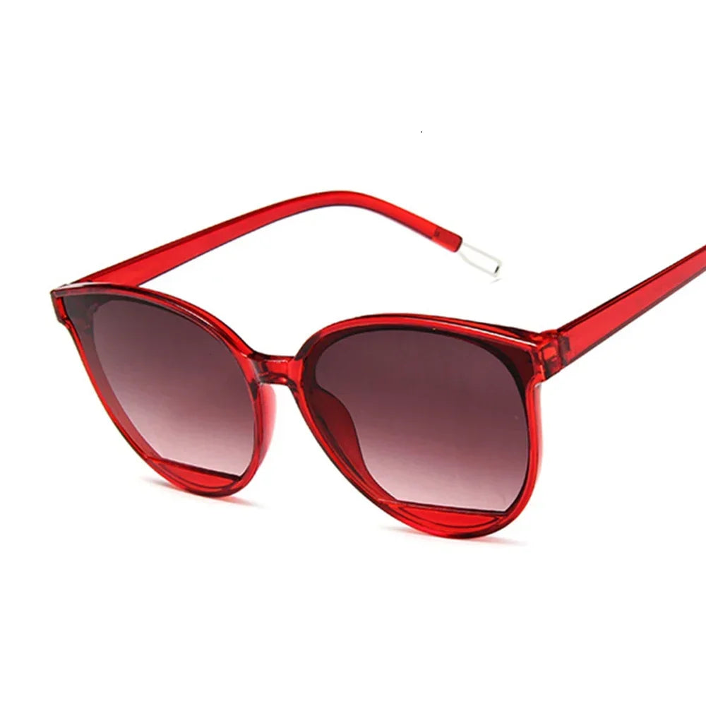 UV400 Classic Vintage Metal Mirror Sun Glasses for Female