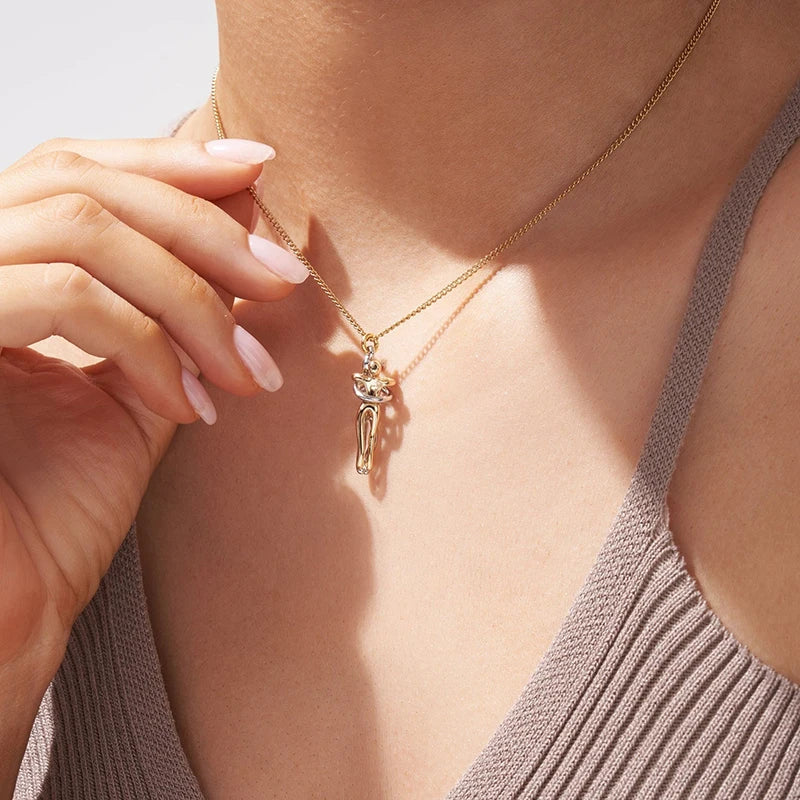 Hugging Necklace For Lover/Couple Men & Women