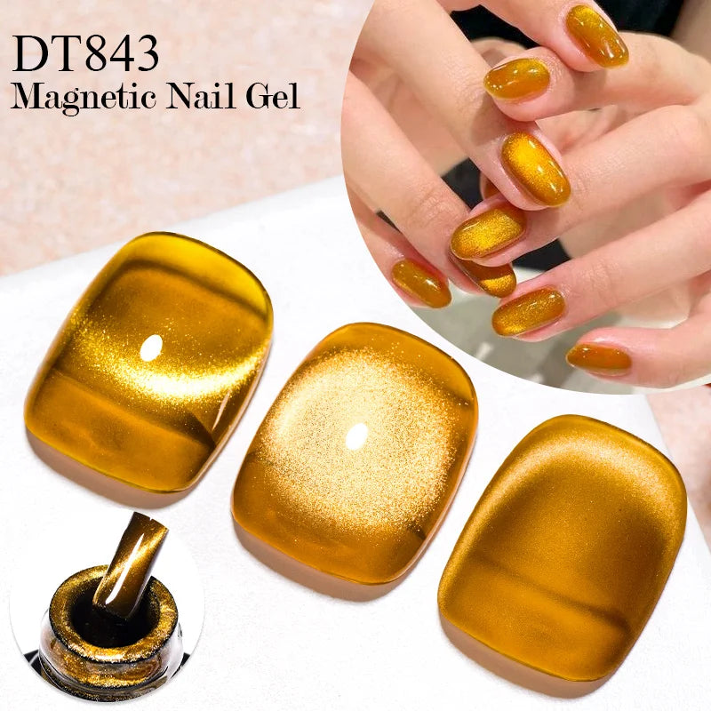 Cat Eye Gel Nail Polish With Magnet