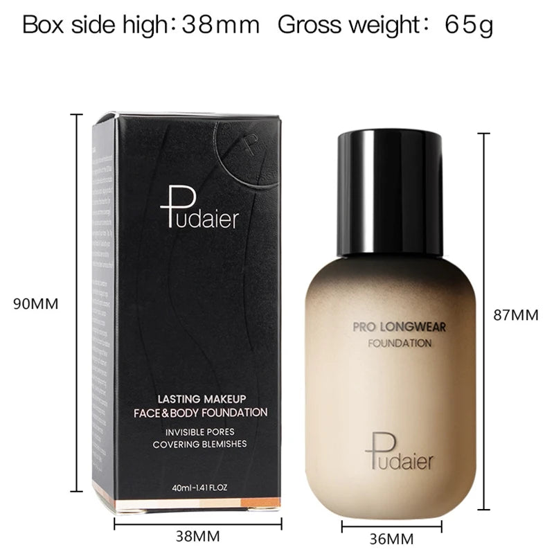 Makeup Matte Base Liquid Foundation Cream For Women