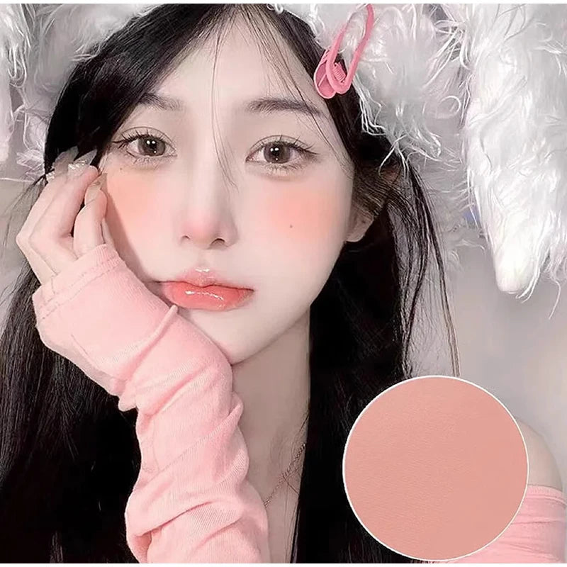 Single Color Matte Blush Natural Cheek Tint for Female