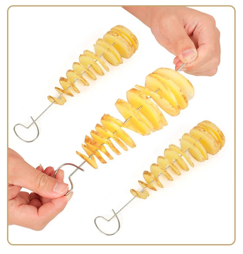 Whirlwind Potato Spiral Cutter/Vegetable Slicer