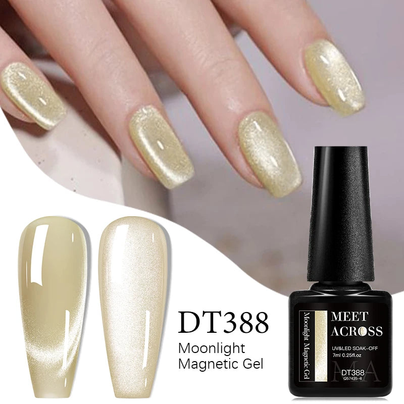 Cat Eye Gel Nail Polish With Magnet