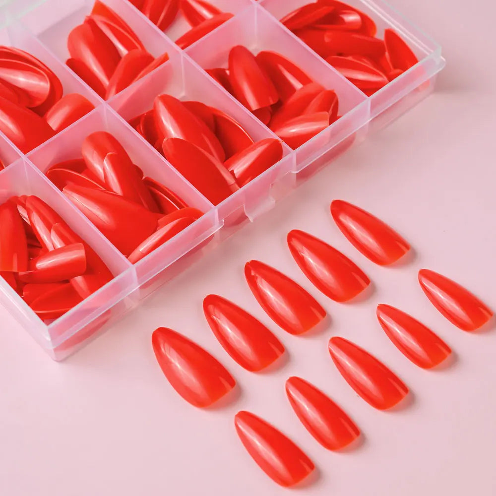 120Pcs Almond False Nail Tips