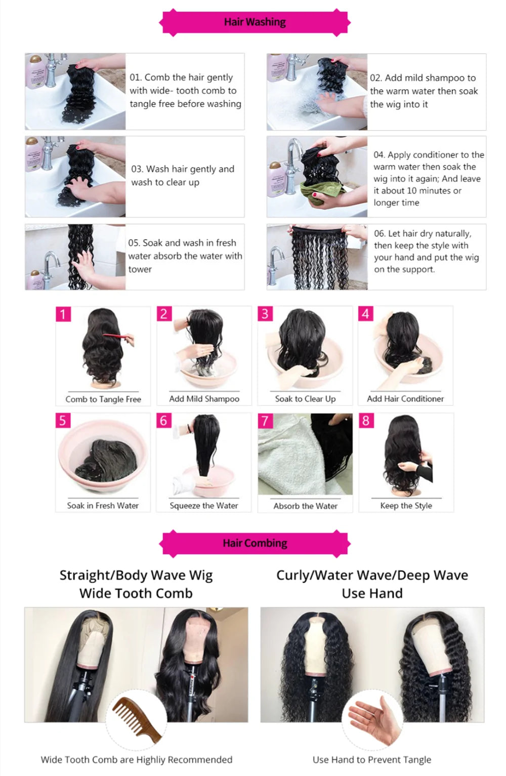 Short Curly Human Hair Wig