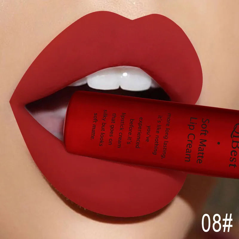 Nude Waterproof Matte Lip Gloss Liquid Lipstick/Lipgloss For Women