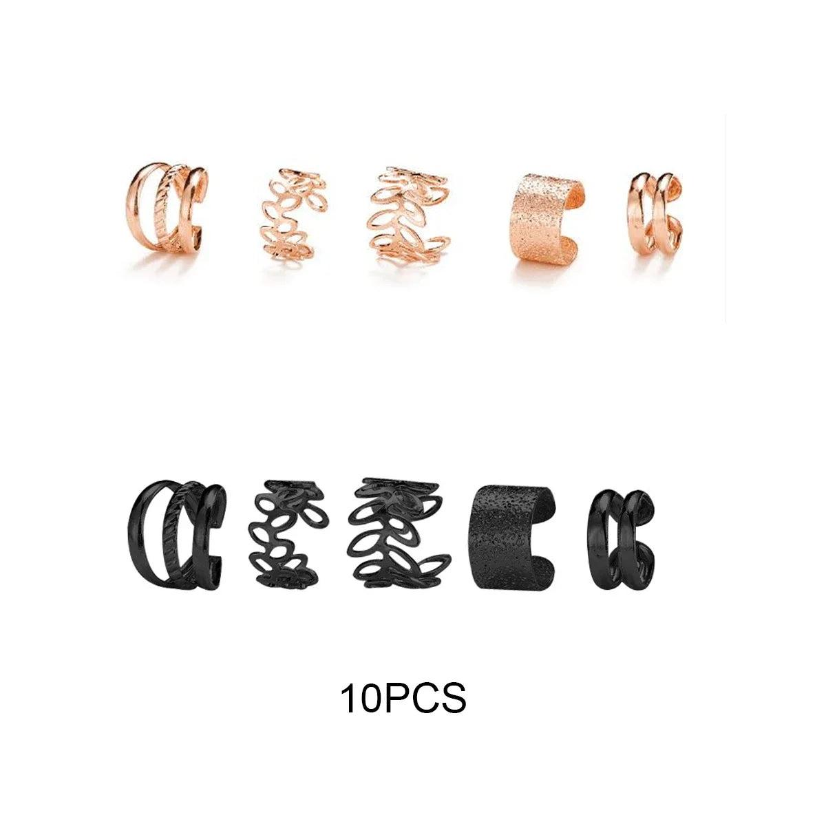 Ear Cuff, Non-Piercing Ear Clips Set