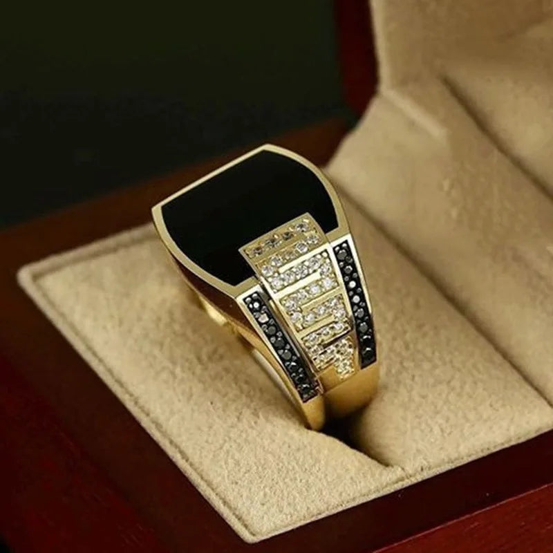 Gold plated Men's Ring