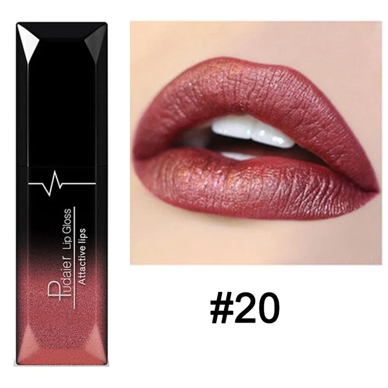 Nude Matte Waterproof Liquid Lipstick Moisturizer