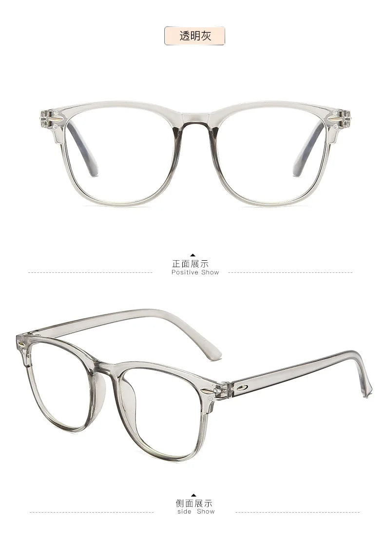 Transparent Black Eyeglasses For Shortsighted Man/Woman