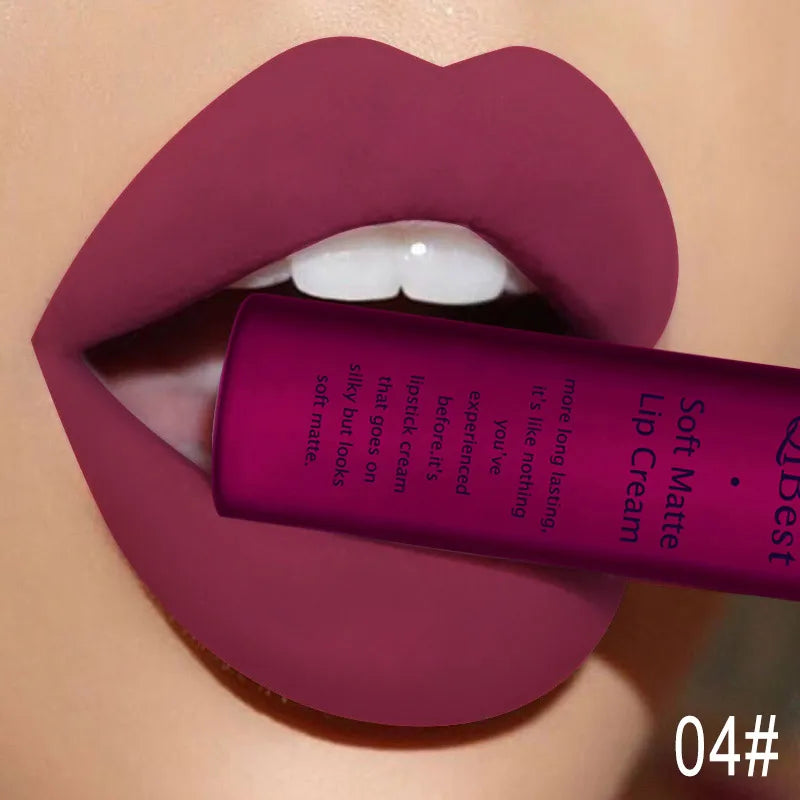 Nude Waterproof Matte Lip Gloss Liquid Lipstick/Lipgloss For Women