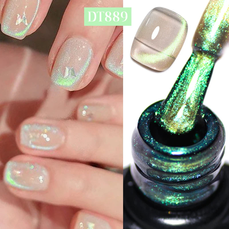Cat Eye Gel Nail Polish With Magnet