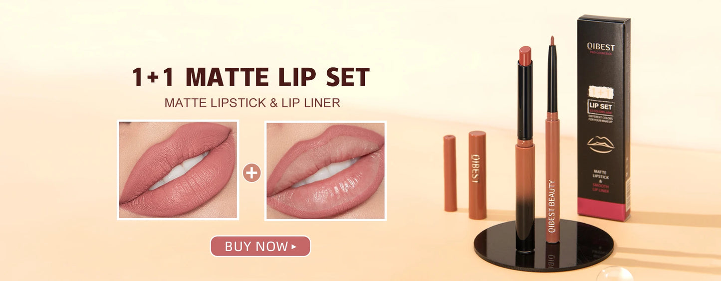 Nude Waterproof Matte Lip Gloss Liquid Lipstick/Lipgloss For Women