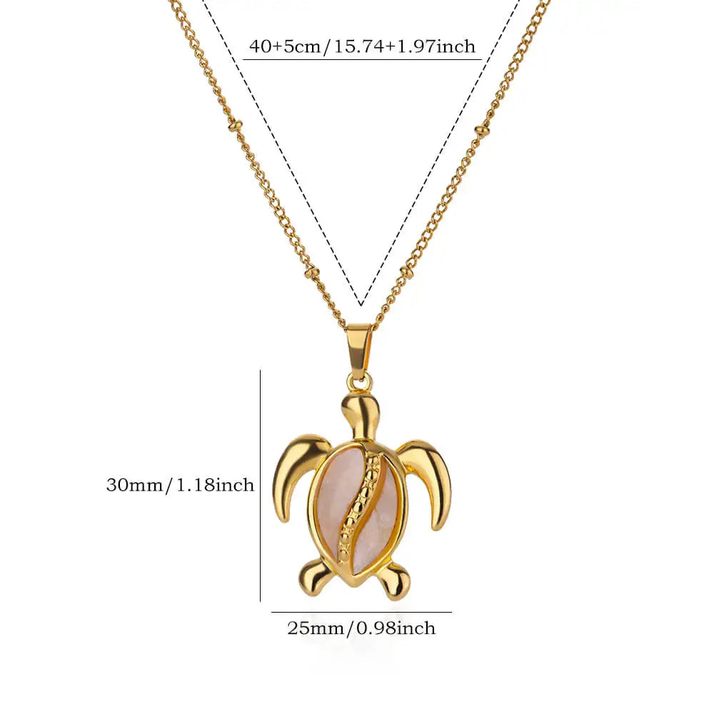 Stainless Steel Gold Plated Necklace