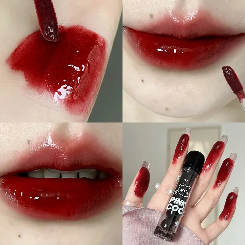 Lip Glaze Water Light Moisturizing Non-stick Lipstick