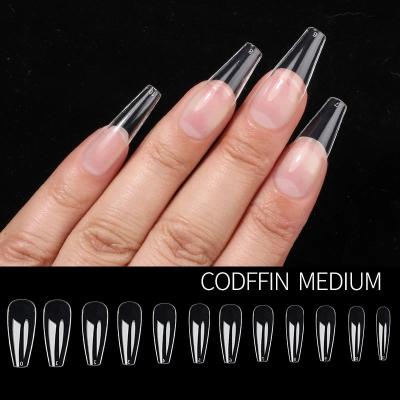 Press on Clear Nail Extensions