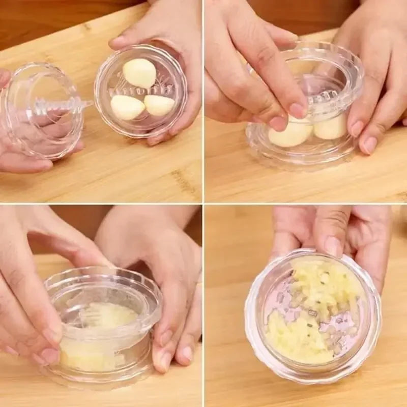 Multifunction Twist Manual Garlic Crusher