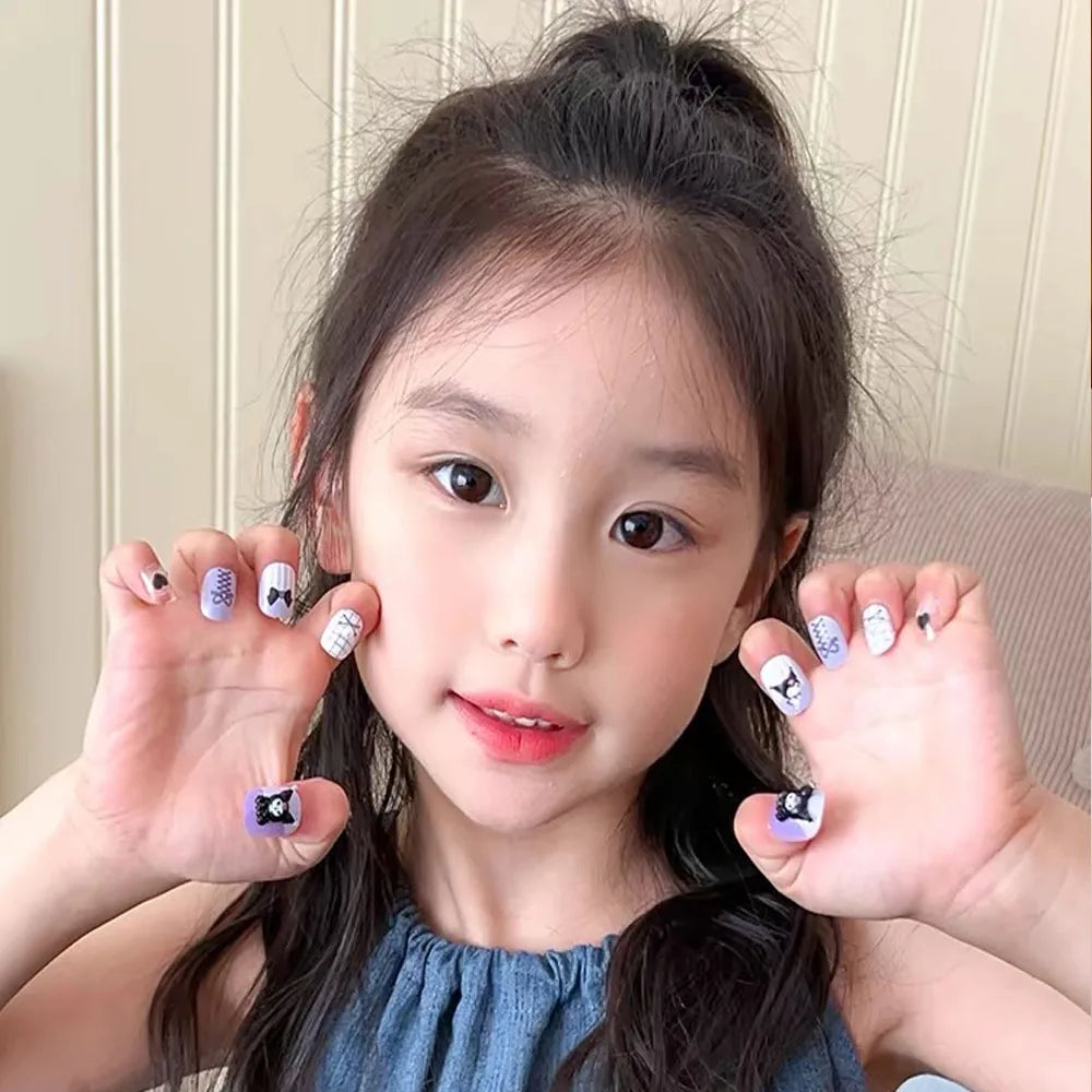 False Nails for Kids 12pcs