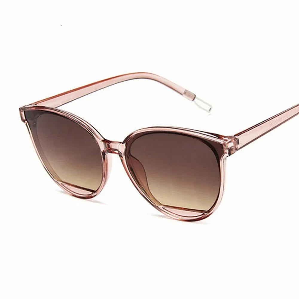 UV400 Classic Vintage Metal Mirror Sun Glasses for Female
