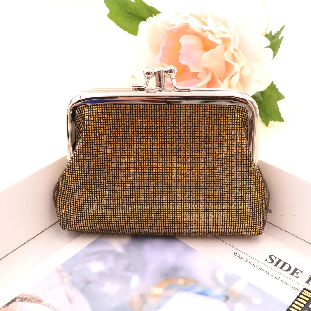 Women Coin Purse Retro Double Layer