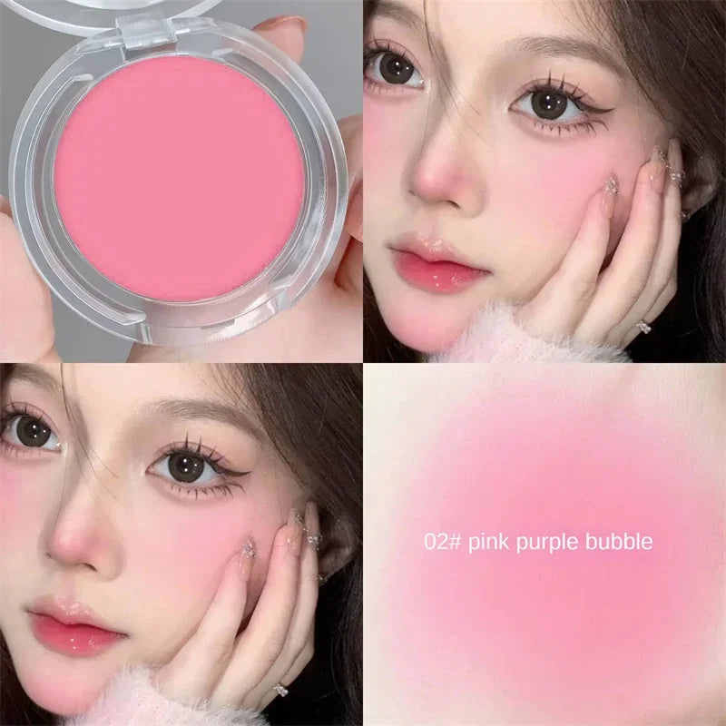 Single Color Matte Blush Natural Cheek Tint for Female