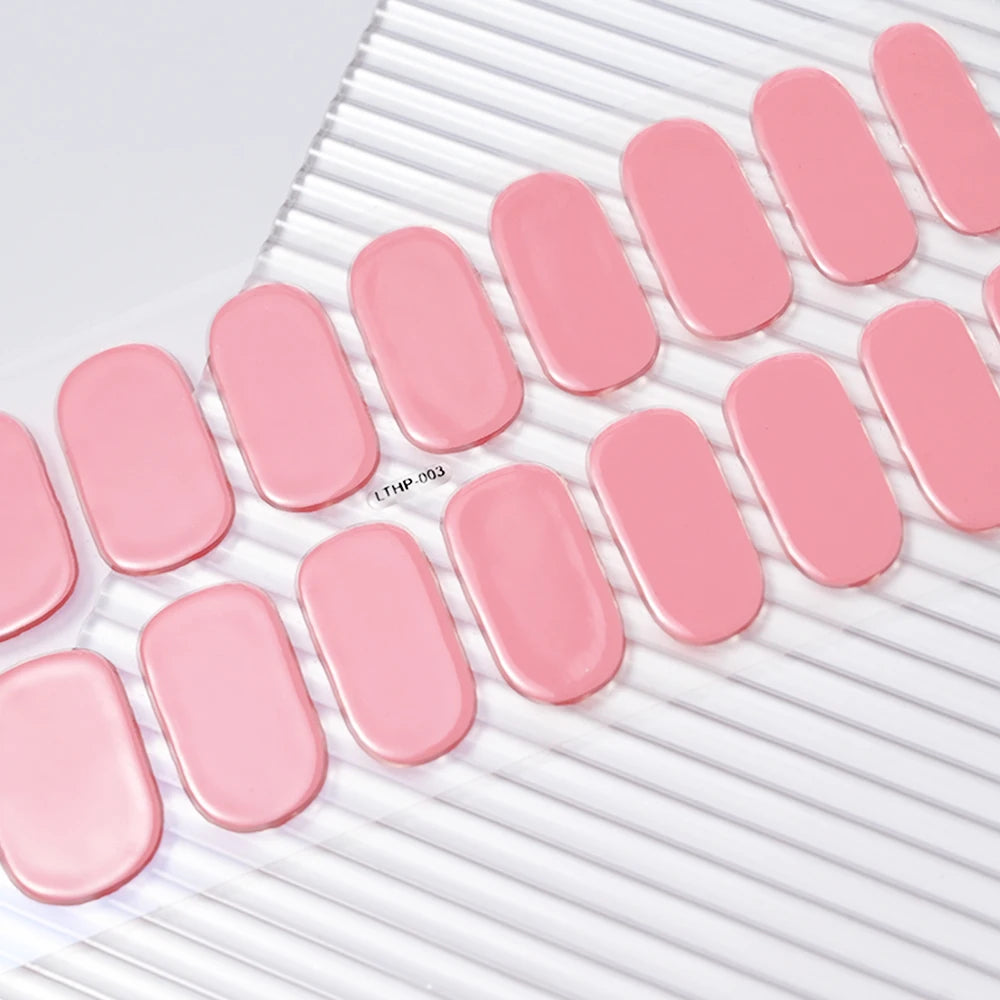 UV/LED Lamp Gel Nail Polish Wraps Long-Lasting Full Cover