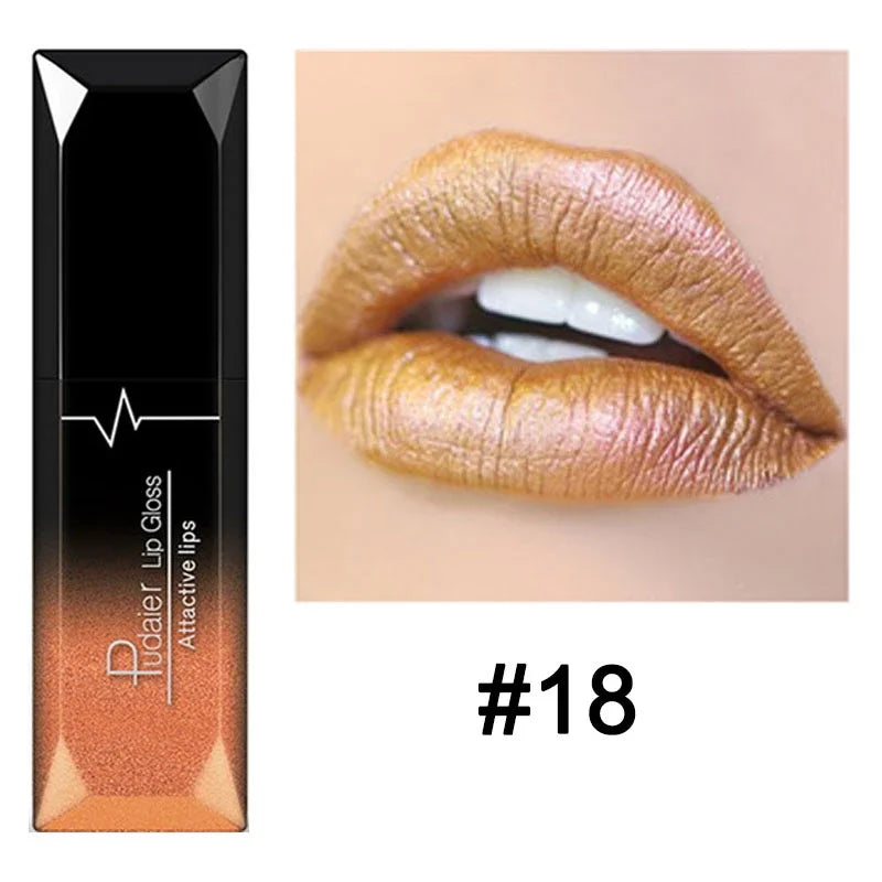 Nude Matte Waterproof Liquid Lipstick Moisturizer