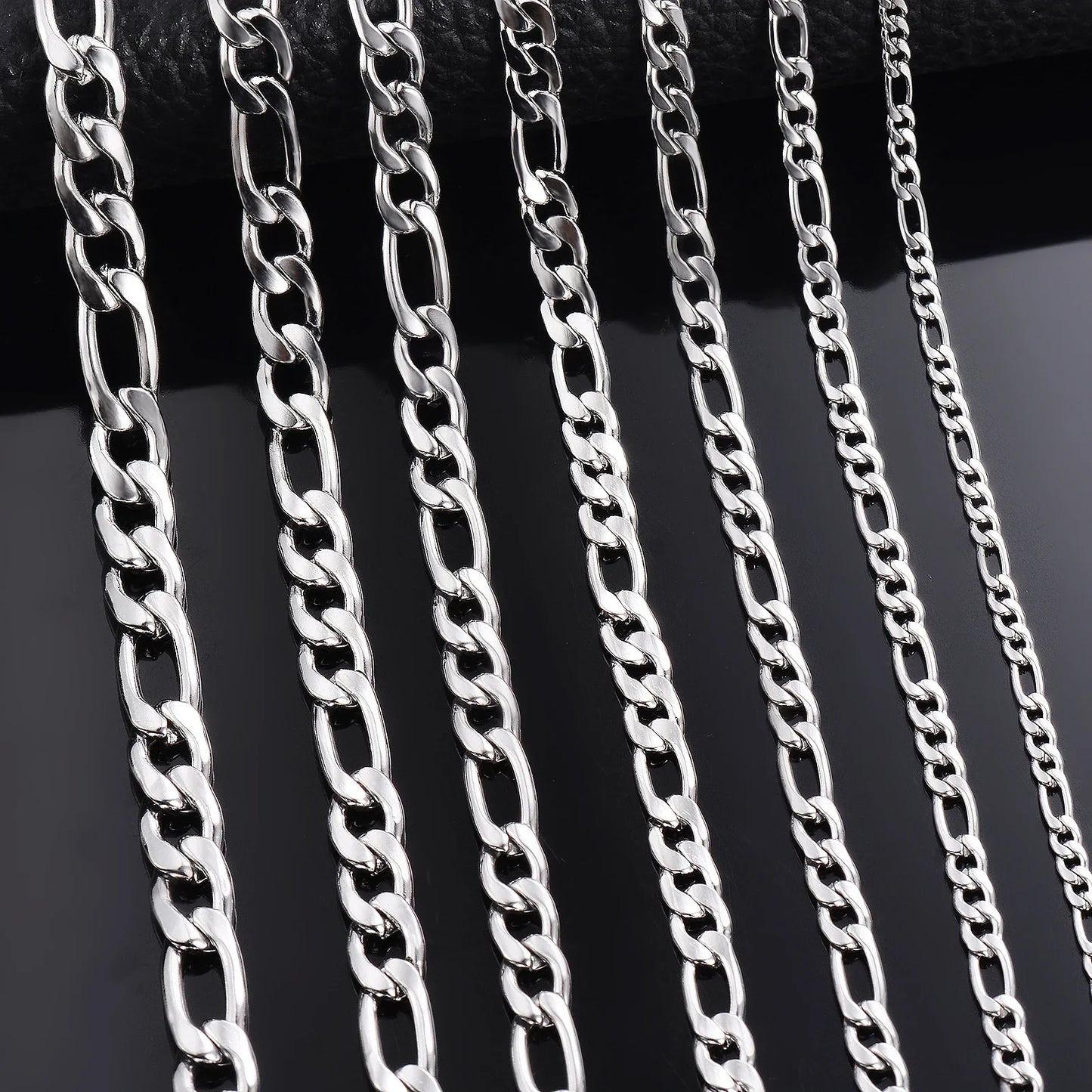 925 Sterling Long Silver Necklace with Clasp for Men & Women