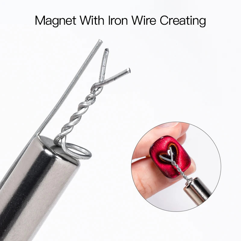 Cat Eye Gel Nail Polish With Magnet